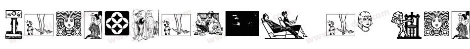 Cornucopia of Ornaments Four字体转换